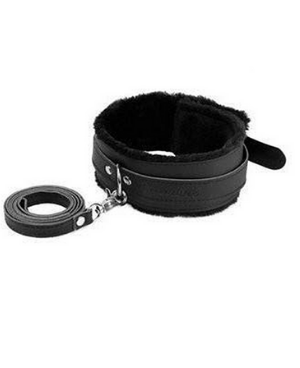 Collar Sado Ecocuero Interior Felpudo